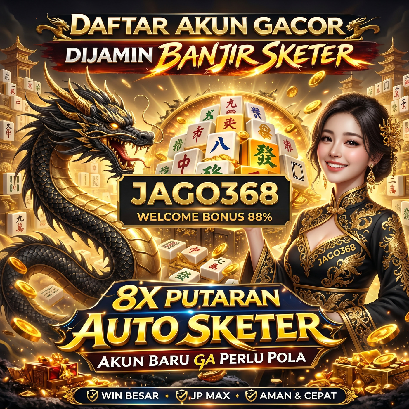 Mahjong Naga JAGO368